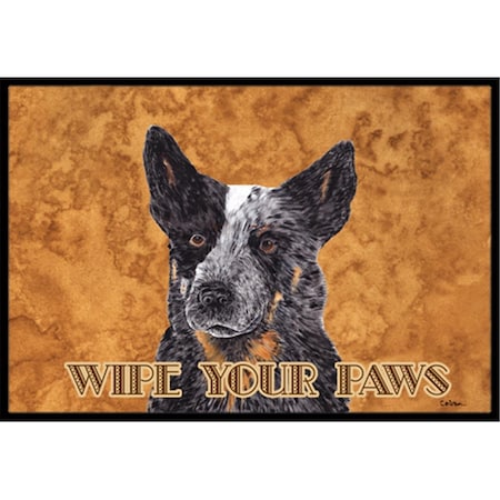 Carolines Treasures 24 x 36 in. Australian Cattle Dog Indoor Or Outdoor Doormat CA69732